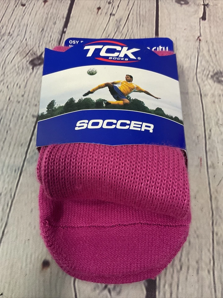 TCK Soccer Socks Size Small Durable Breathable Comfortable Pink New Without Tags - Image 3 of 4