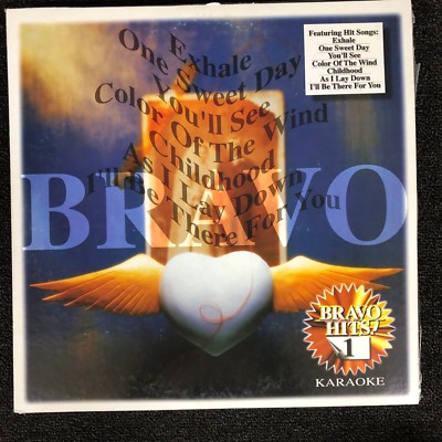 BRAVO HITS Volume 1 Karaoke Laserdisc LD [HLD-3001] 26 Songs