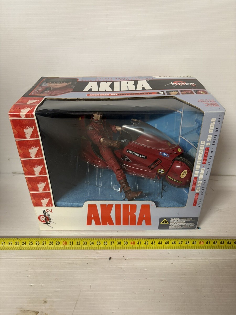 Akira Haneda On Motorbike Mc Farlane Toys Animation Japan Vintage