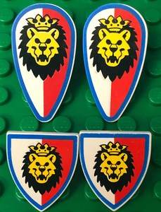 lego castle shields
