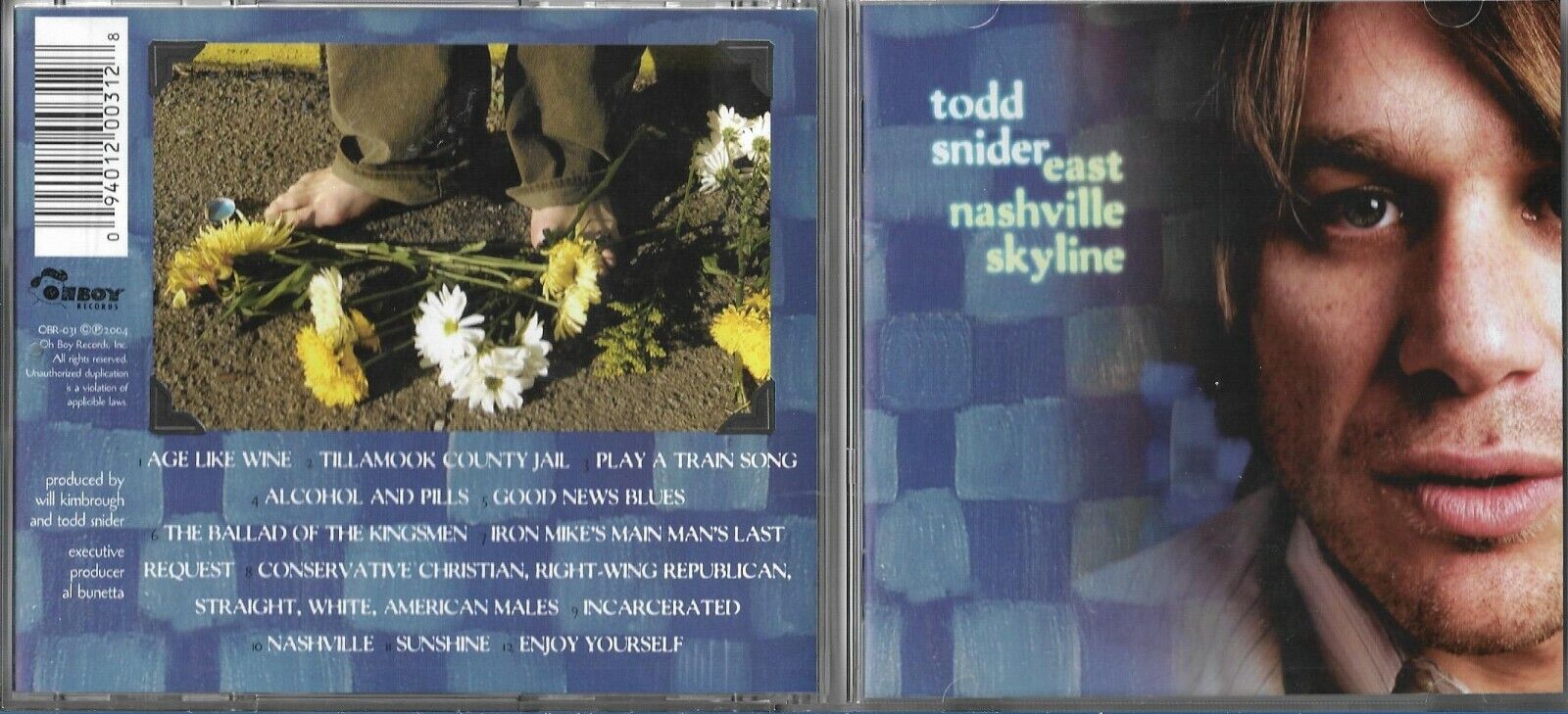 TODD SNIDER - EAST NASHVILLE SKYLINE  [OBR031 - CD] Like New. Fast Dispatch