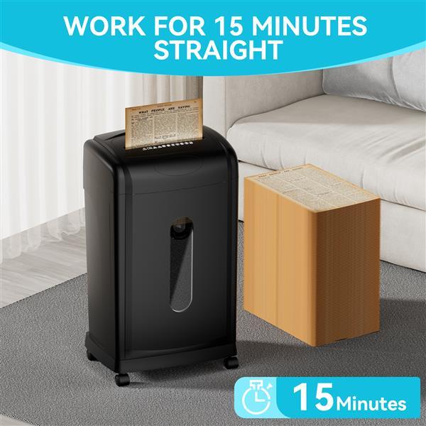 Paper Shredder For Office Use Paper Destoryer Cross Cut High Working Speed-image
