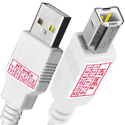 Weiß USB Anschlusskabel Drucker Scanner EPSON WorkForce Pro wf-m5190dw Inkjet