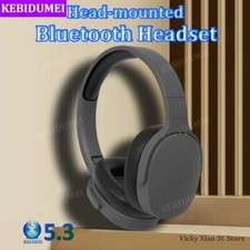 True Wireless Bluetooth Headphones With Noise Canceling Stereo Over-ear Headset