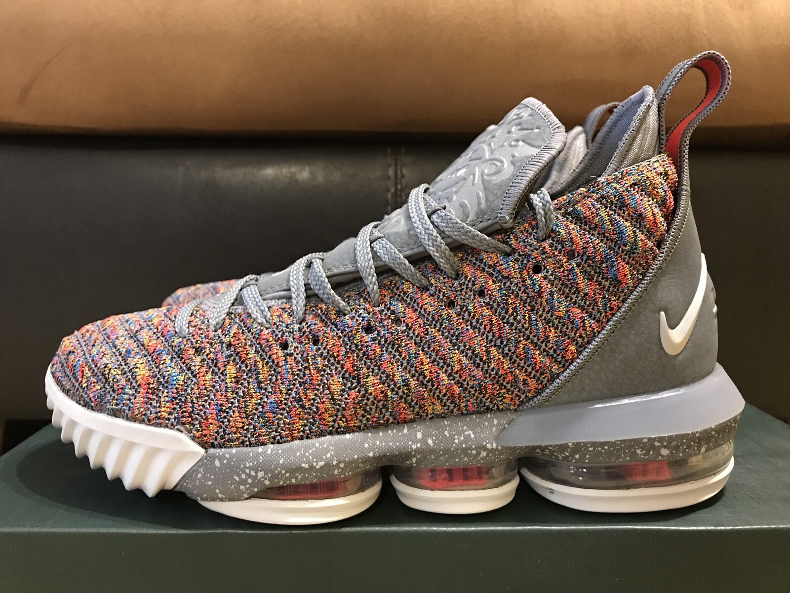 lebron 16 multicolor size 13