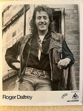 The WHO Roger Daltrey MCA Promo Publicity Photo FREE SHIPPING