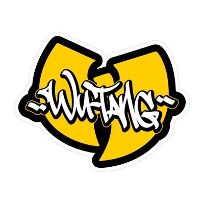 #ad #ad Wu Tang Sticker graffiti $3.89