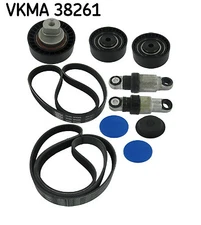SKF VKMA 38261 V-Ribbed Belt Set for BMW