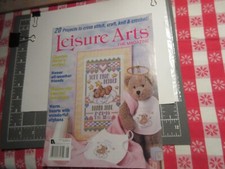 1999 Leisure Arts-The Magazine-FEB 20 Proj. Cross Stitch, Craft, Knit  Crochet 