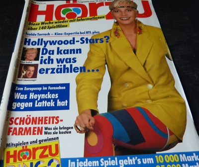 Hörzu Nr. 11/1991 Mini Playback Show/Humphrey Bogart/Katja Ebstein/Maria Schell
