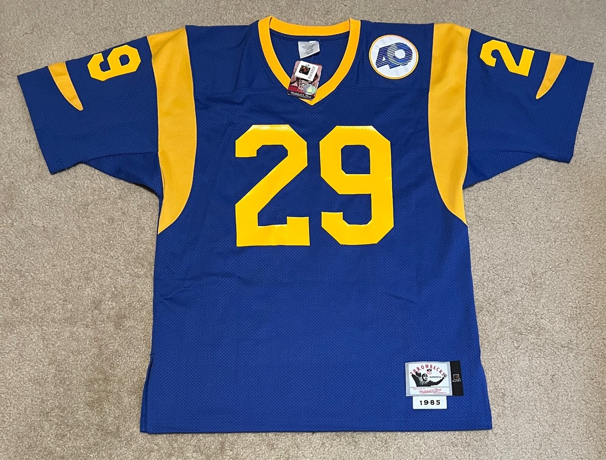 Eric Dickerson Signed Los Angeles Rams NFL Mitchell & Ness