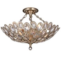 Crystorama Lighting Group 7584-dt_ceiling Sterling 3 Light 20 Wide Semi-flush C on sale Crystorama Lighting Group 7584-dt_ceiling Sterling 3 Light 20 Wide Semi-flush C on sale