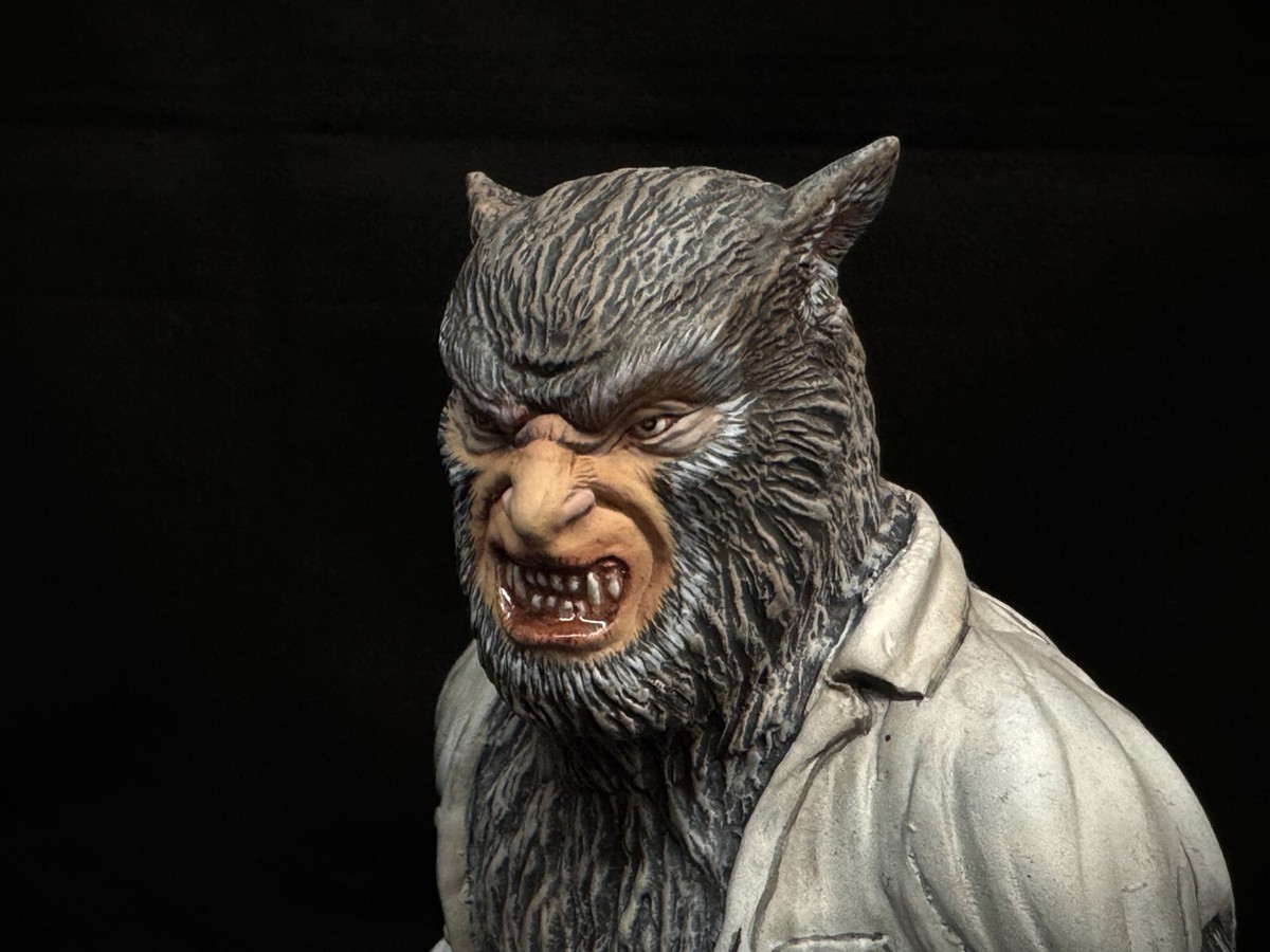 Wolfman Monster Squad art statue (One-Off) 狼人 完成品 | eBay