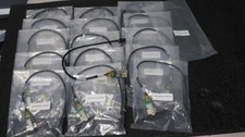 Lot of 17 12G-HD-44F43-S/.5M 12G HD MiniSAS F Panel Mount SFF-8644 to 8643 M