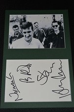 Housemartins signed autograph in person mat 20x30 cm Fatboy Slim 1986!