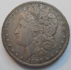 1897 O EF Morgan Silver Dollar,  (97OJE1) FREE SHIPPING