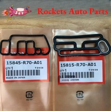GENUINE For HONDA Cylinder Head Solenoid Gasket VTEC 15815R70A01&15845R70A01 NEW