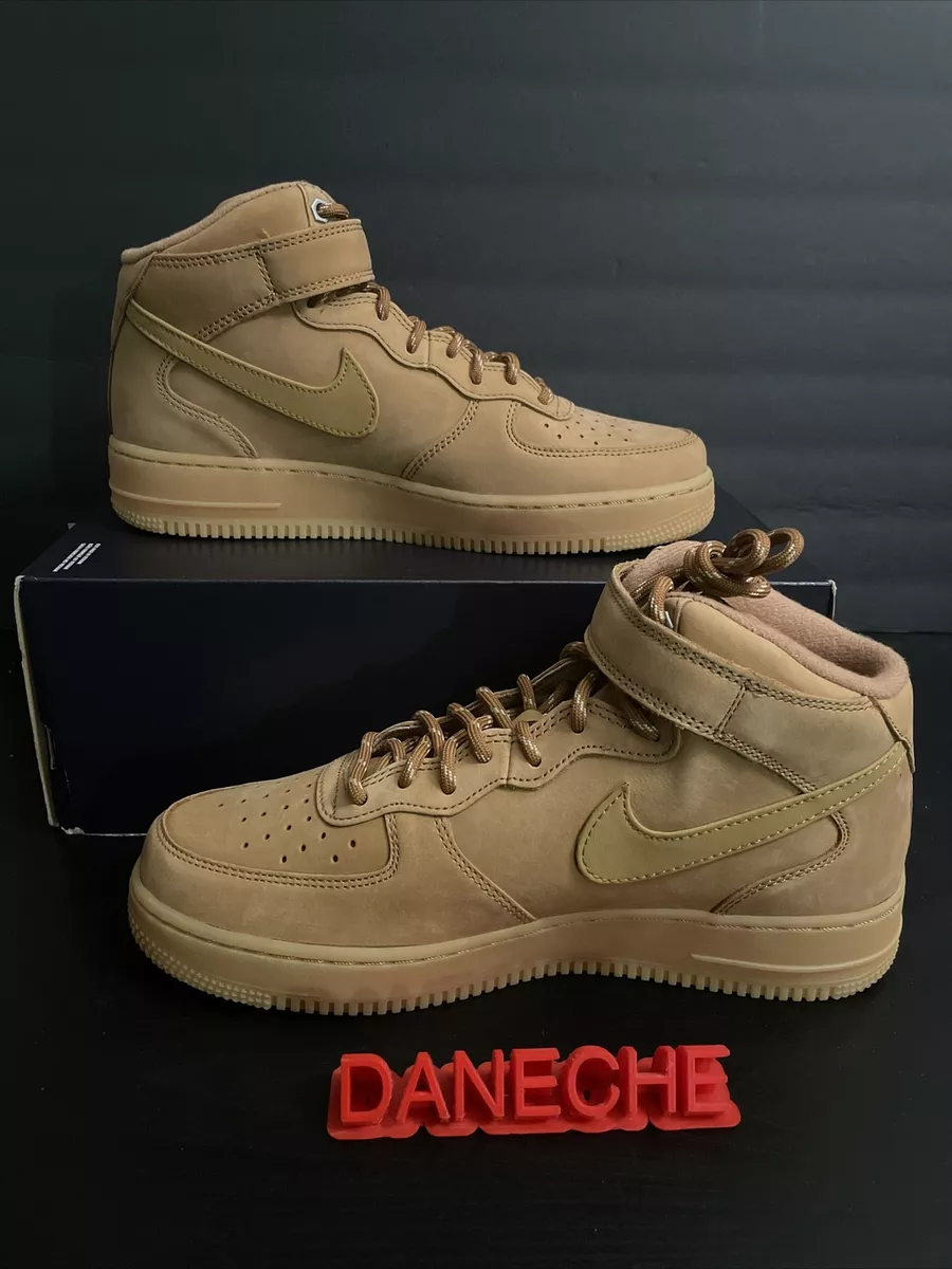 Nike Air Force 1 Mid 07 WB Shoes Flax Wheat Gum Men s Size 7.5 DJ958 200 AF1