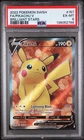 PIKACHU V 157 BRILLIANT STARS POKEMON PSA 6