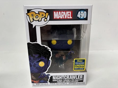 Funko Pop Marvel Nightcrawler #490 Convención de Verano 2020 Edición Limitada