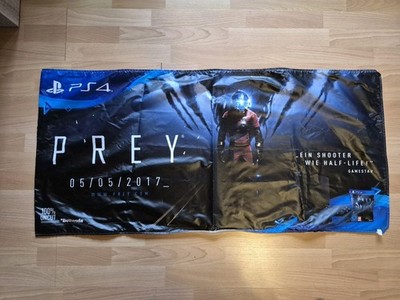 Prey Playstation Werbebanner Ca. 119 CM X 57 CM   Versand
