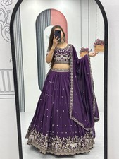 Indian Party Wear Designer Lehenga Choli Bollywood Wedding Bridal Lengha Ethnic