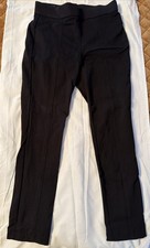 Anne Klein Ladies Tummy Control Ponte Pant Black Size Medium