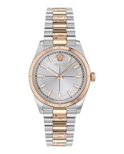 Versace Womens  Two Tone 32mm Bracelet Fashion Watch