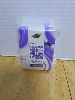Dove Plant Milk Cleansing Bar- Macadamia Milk & Willow Lavender- 5oz #RD3