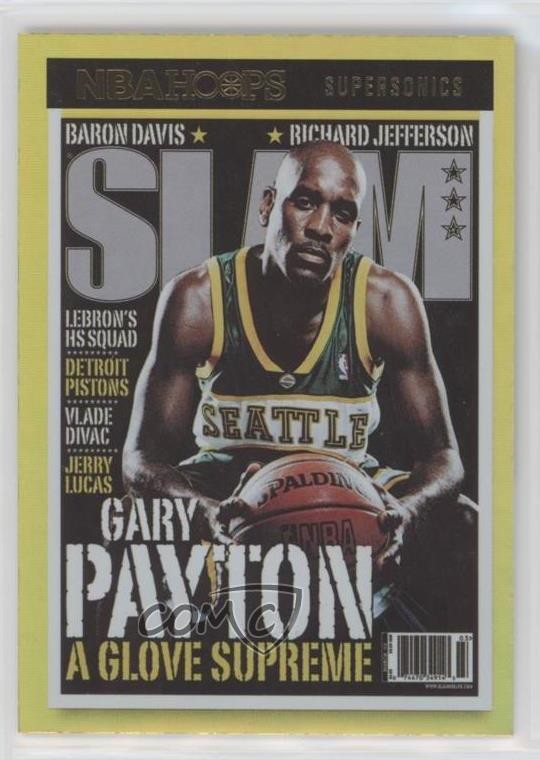 2021-22 Panini NBA Hoops Slam Holo Gary Payton #SLAM#67 HOF rf2