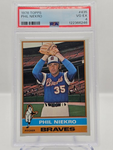 1976 Topps Phil Niekro #435 card