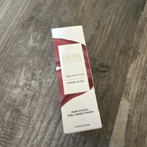 Laura Geller Treat-N-Go Tinted Lip Oil, 0.13 fl oz. RUNNER UP (NEW IN BOX)