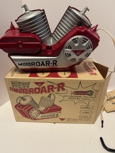 Vintage AMF Motoroar Bicycle Accessory Motor Engine Toy WITH BOX NOS