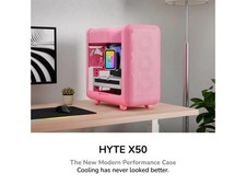 HYTE X50 PC Gaming Case CS-HYTE-X50G-SM Modern Performance ATX Mid-Tower PC