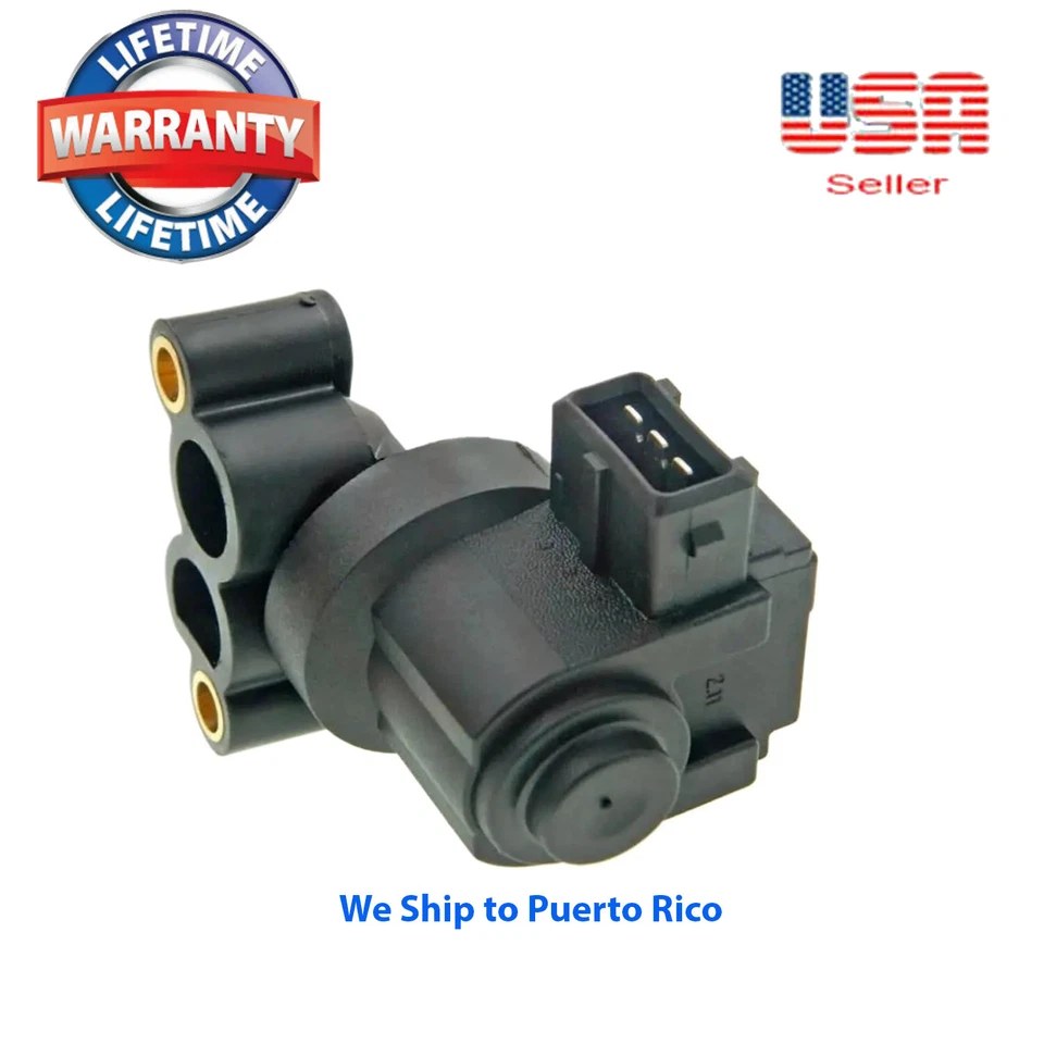 Válvula de control de aire de ralentí compatible con: Hyundai Elantra Santa Fe Sonata Tiburon Tucson y Kia Foto 3 de 4