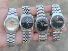 Vintage Seiko 5 Automatic Day Date Watch Lot x4 Japan Made Men's Wristwatches
