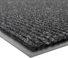 Notrax 109 Brush Step Carpeted Entrance Mat for Home or Office, 3' X 4' Charcoal