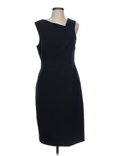 Halston Heritage Women Black Cocktail Dress 12