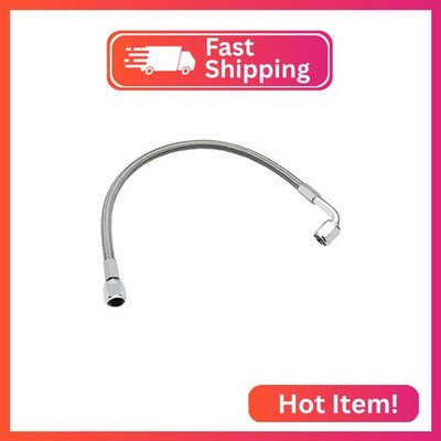 Shtuomoland 551871 4AN Turbo Oil Feed Line 12'' Length Stainless Steel Braided AN