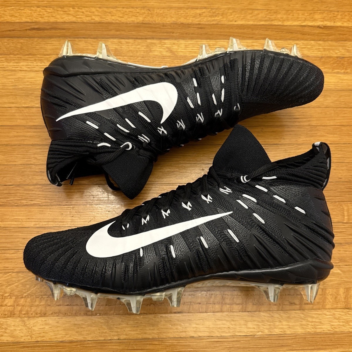Size 11.5 Nike Alpha Menace Elite TD Black Football Cleats  display picture 3