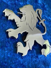 Peugeot Vintage Emblem Metall mit Halterung Oldtimer -Top!