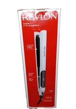 Revlon Straight & Shine 1" XL Crystal C™ Flat Iron – Open Box