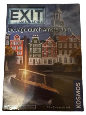 EXIT Das Spiel Die Jagd durch Amsterdam KOSMOS Escape Room Rätsel - Bild 1 von 3