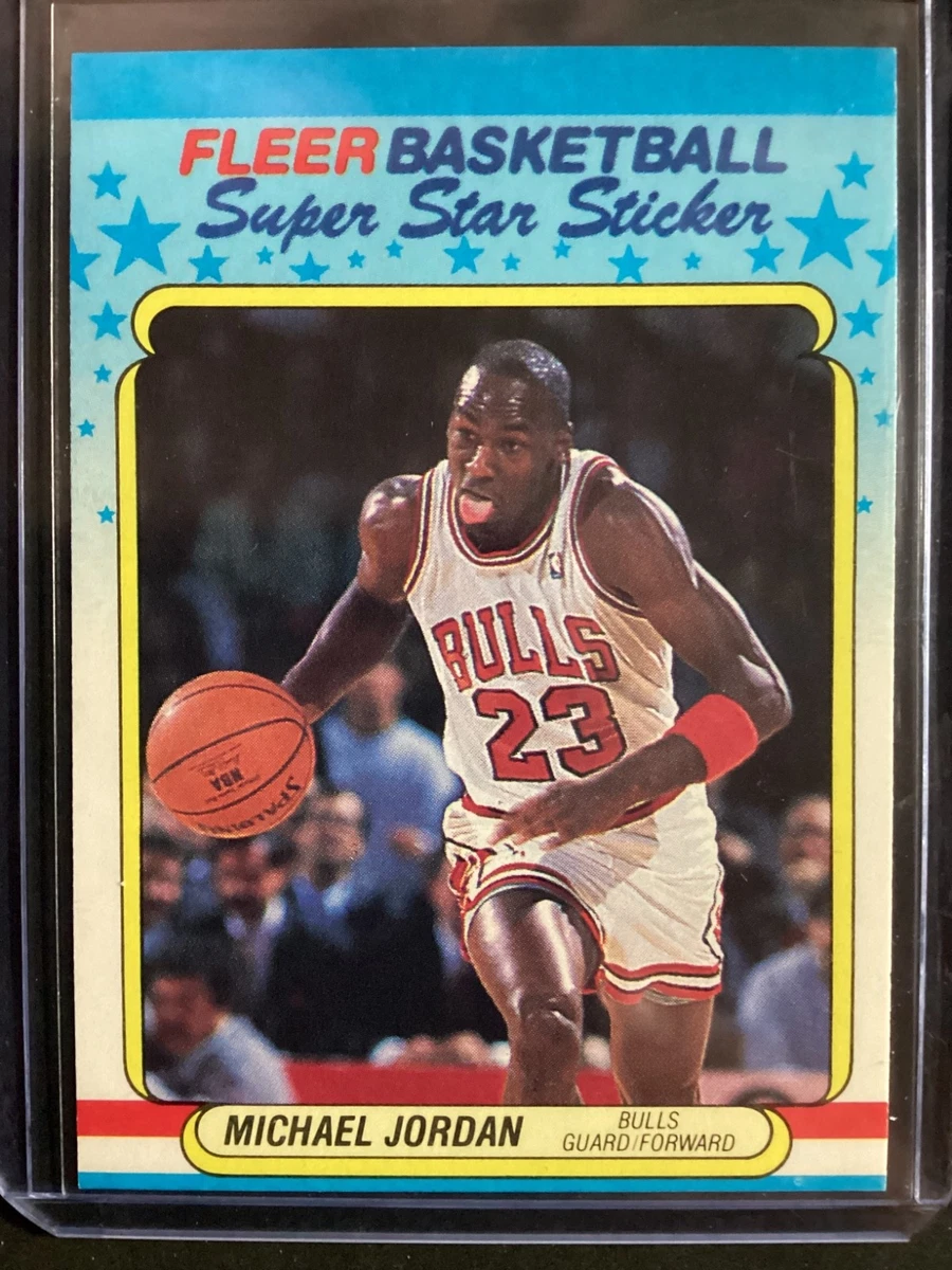 1988 Fleer Sticker Michael Jordan for sale | eBay