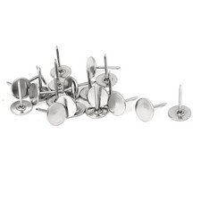7/16" Dia Upholstery Nail Tack Stud Push Pin 20PCS for Wood Furniture Decor