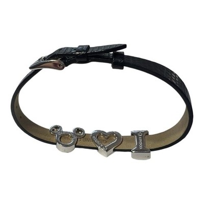 RARE Swarovski Disney Bracelet With “ I (Heart) Mickey 