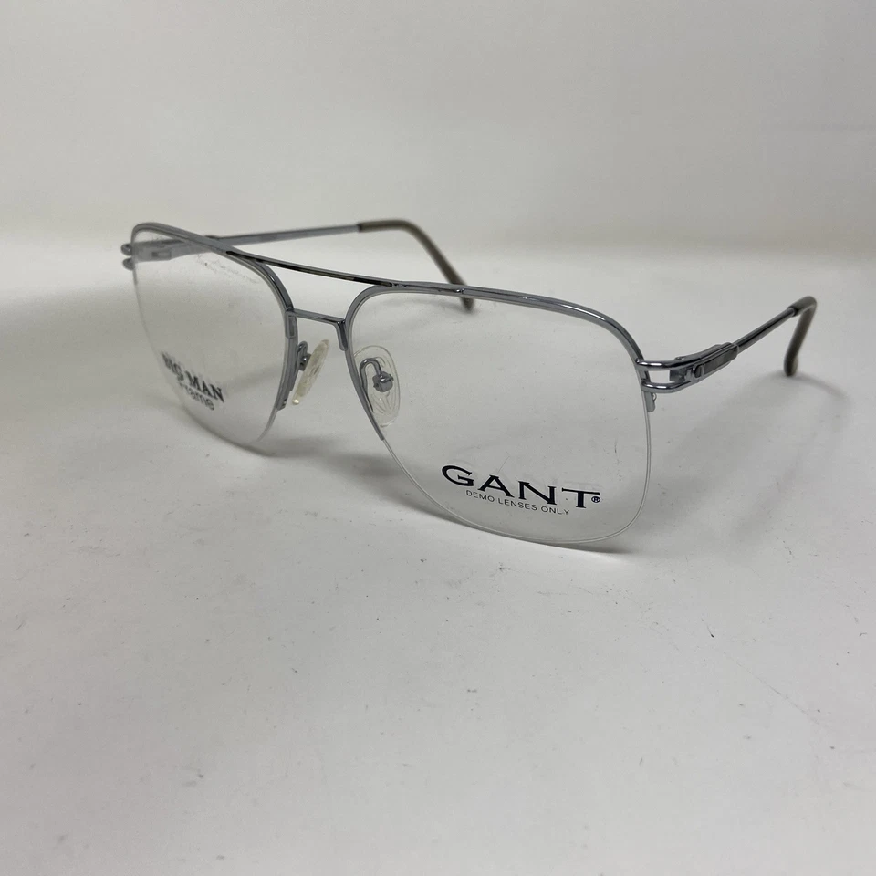GANT EYEWEAR BIG MAN FRAME G-332 GRD DEVON 59-16-140 DOBRADIÇA FLEX PRATA 165Y - Imagem 3 de 4
