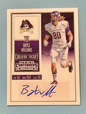 2016 Panini Contenders Draft Picks #152 Bryce Williams Rookie Ticket AUTO RC