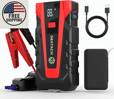 3000A Car Battery Jump Starter,12V Jump Starter Battery Pack Portable Up to 9.0