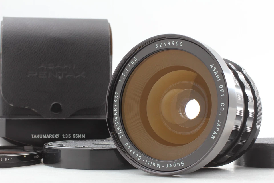 [MINT w/ Hood] Pentax SMC Takumar 55mm f3.5 Lens 6x7 67 Medium Format From JAPAN - Image 4 of 4